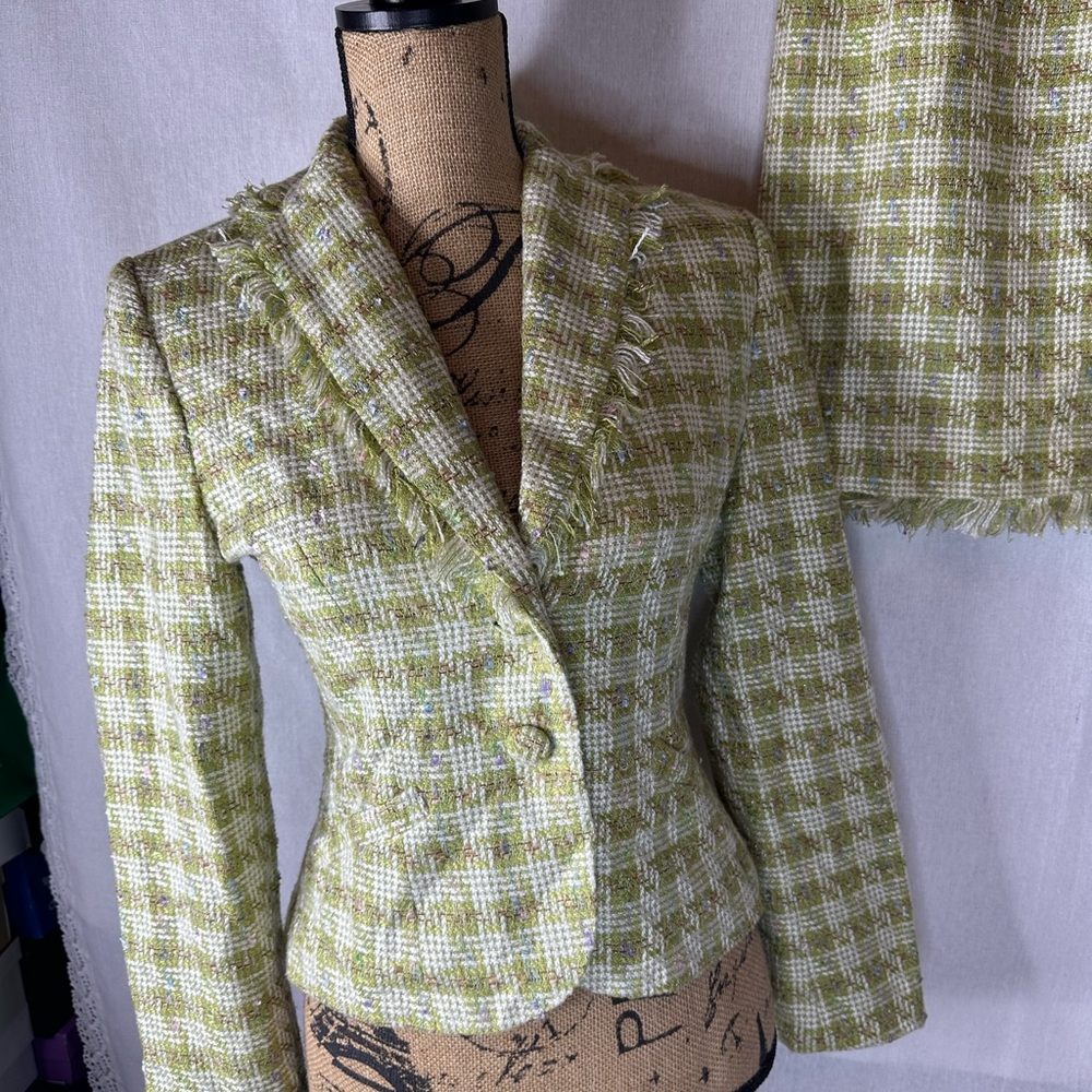 Tweed Jacket and Skirt Set